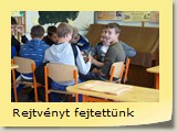 Rejtvényt fejtettünk