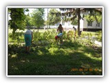 Iskolások parkgondozása 016