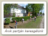 Árok partján keresgélünk